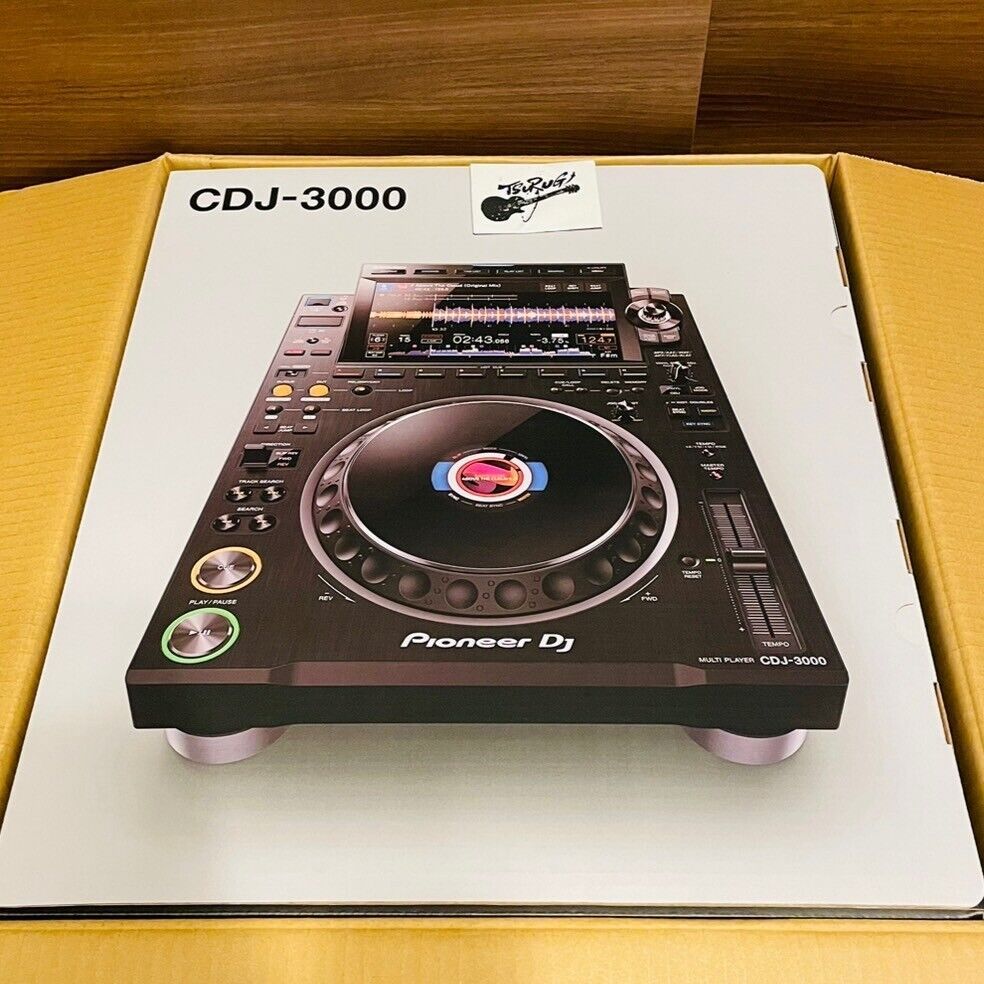 Pioneer DJ CDJ 3000 มืออาชีพ DJ Media Player with 9"-inch Touchscreen เครื่องเล่นสื่อดีเจ