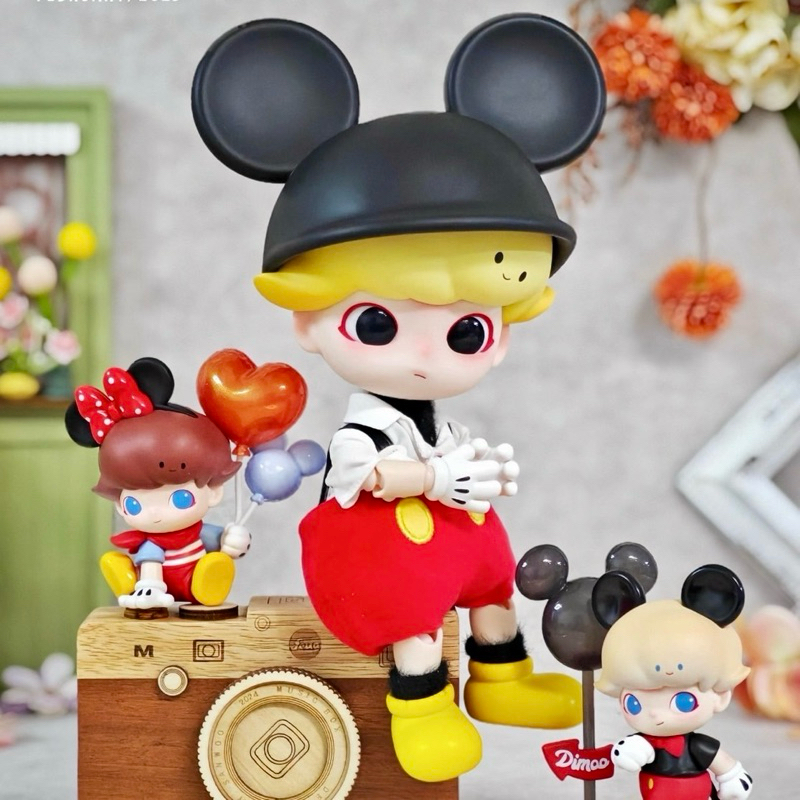 🇹🇭 พร้อมส่ง [ใช้โค้ด 30%1000] DIMOO MICKEY 1/8 Action Figure ของแท้ 💯% 💕