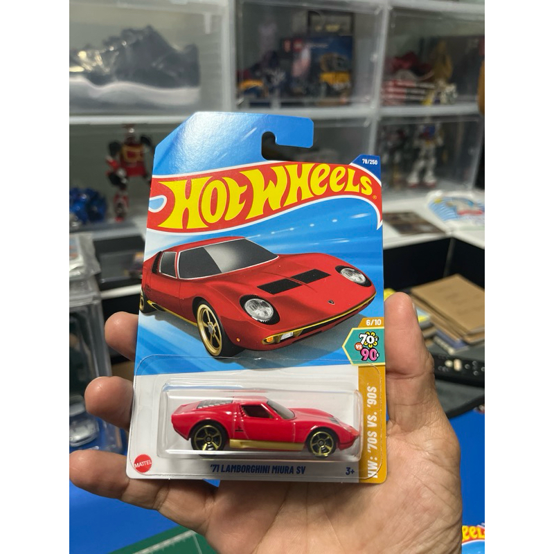 HOTWHEELS ‘71 LAMBORGHINI MIURA SV