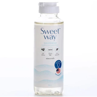 (ส่งด่วน) Sweetway MonkFruit Syrup Brown Sugar/Erythritol Syrup 345ml.(0 cal สวีทเวย์ น้ำเชื่อม หล่อฮังก๊วย/อิริทริทอล)