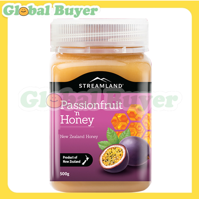 Streamland Passionfruit Honey 500g EXP: 11/2025