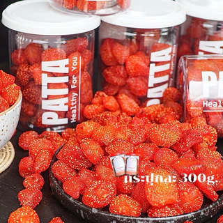 🎉🍓🍓NEW🎉🍓🍓สตรอเบอรี่อบแห้ง 🍓ขนาด 500g 齋·حلال แบบกระปุก สตรอเบอรี่จากเชียงใหม่เลยนะ🍓