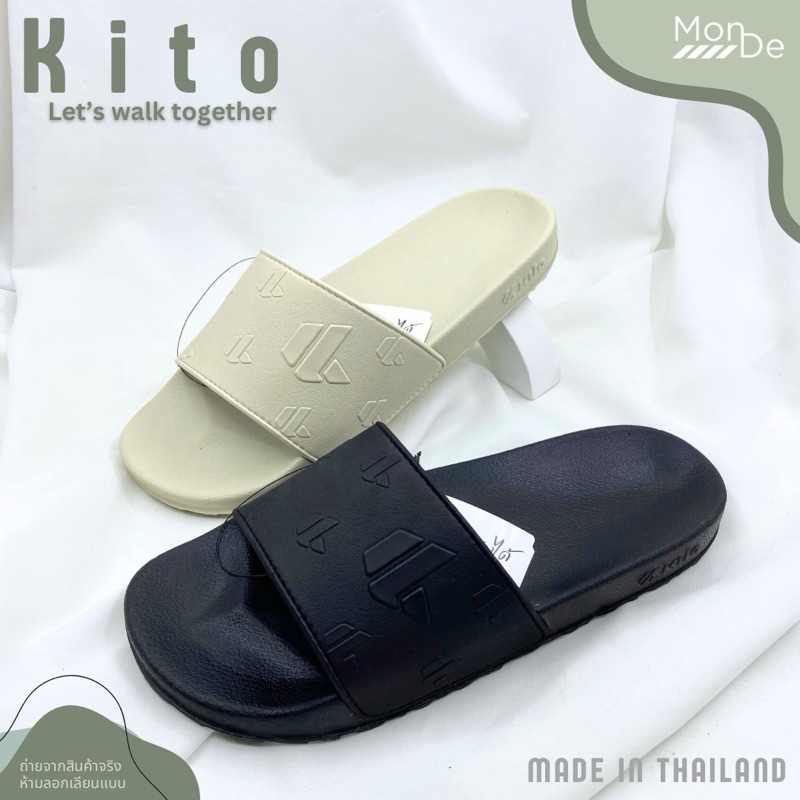 [AH184] รองเท้าแตะ Kito กีโต้ แบบสวม เบา สบาย ไซส์ 40-43 พร้อมส่ง-มีเก็บปลายทาง