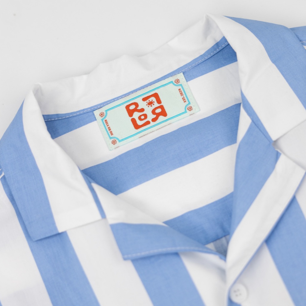 ROLLOR - เสื้อเชิ้ต แขนสั้น Oversize รุ่น ROLL OR DIE SHIRT