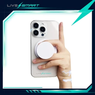 Griptok แม่เหล็ก LiveSmart กริ๊ปต็อก Popsocket แหวนสี กิฟท้อก แหวนโทรศัพท์ iring กิฟต๊อก Pop Socket G002
