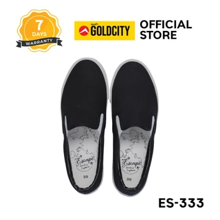 GOLDCITY รองเท้าสลิปออน LIMITED UNISEX พื้นยางพารา กันลื่น ใส่สบาย ใส่ได้ทุกวัน (36-45) รุ่น ES333