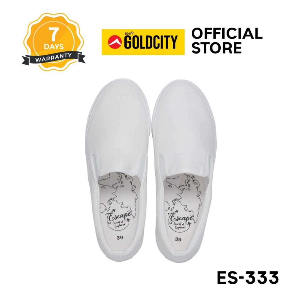 GOLDCITY รองเท้าผ้าใบสลิปออน คุณภาพดีราคาถูก ES333 SIZE36-45