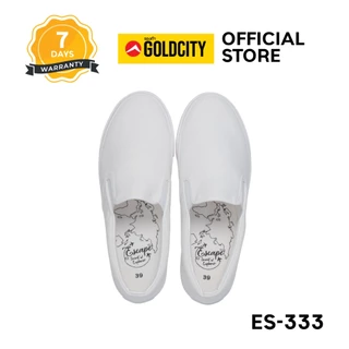 GOLDCITY รองเท้าสลิปออน LIMITED UNISEX พื้นยางพารา กันลื่น ใส่สบาย ใส่ได้ทุกวัน (36-45) รุ่น ES333
