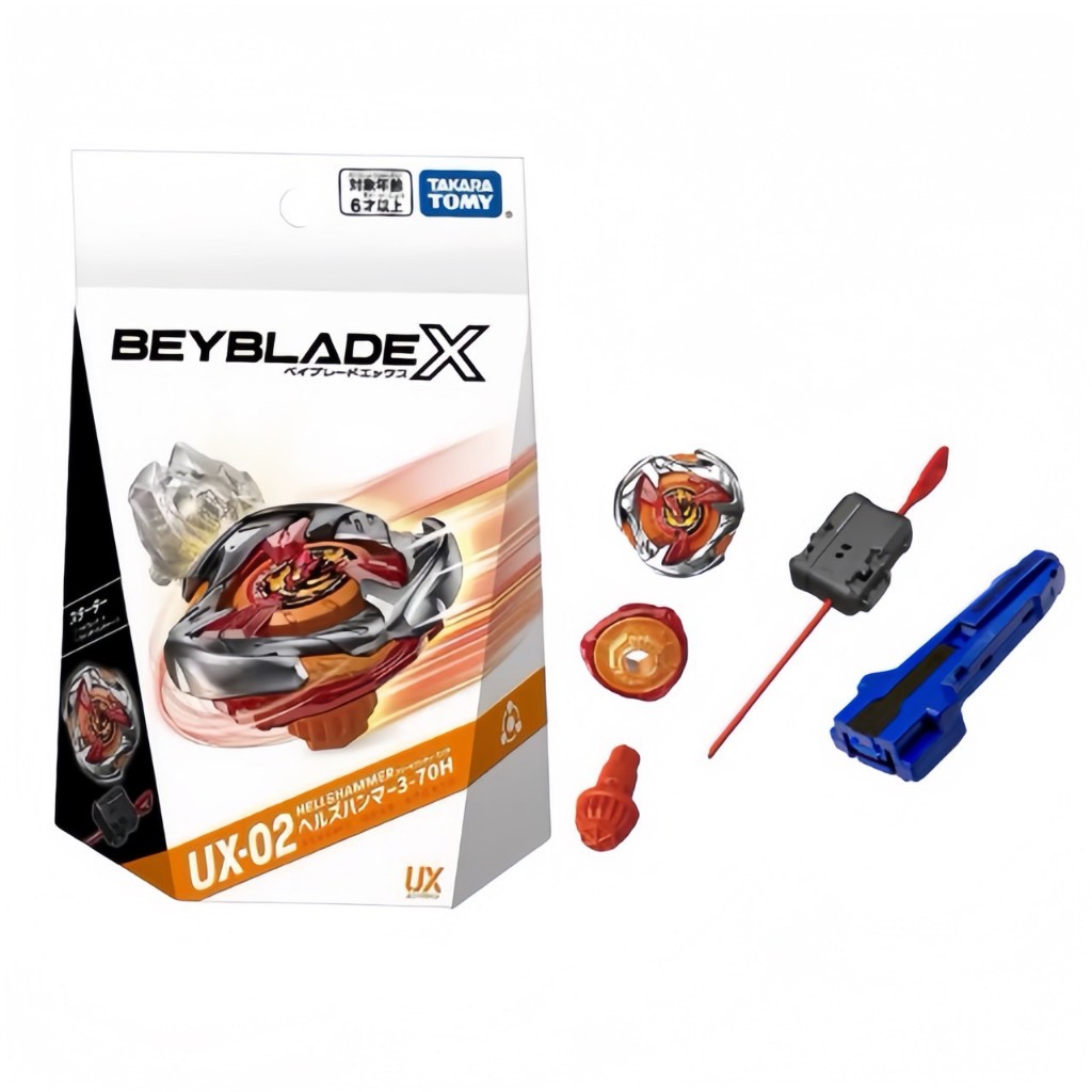 เบย์เบลด Beysuper X UX-01 BX ชุดลูกข่างเบย์เบลด/สนามเบย์เบลด/เบย์เบลกแบบชุด ของเล่นเสริมทักษะ - รูปที่ 3