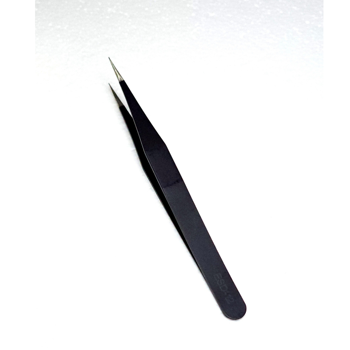 JX.TIMES แหนบป้องกันไฟฟ้าสถิต ปลายหัวแหลม / โค้ง - รูปที่ 2