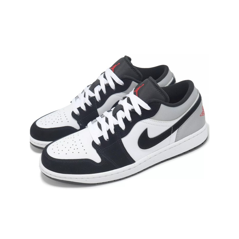 (พร้อมส่งจากไทย) รองเท้า Nike Air Jordan 1 Low SE White Fire Red Black Matte Silver  ของแท้100%