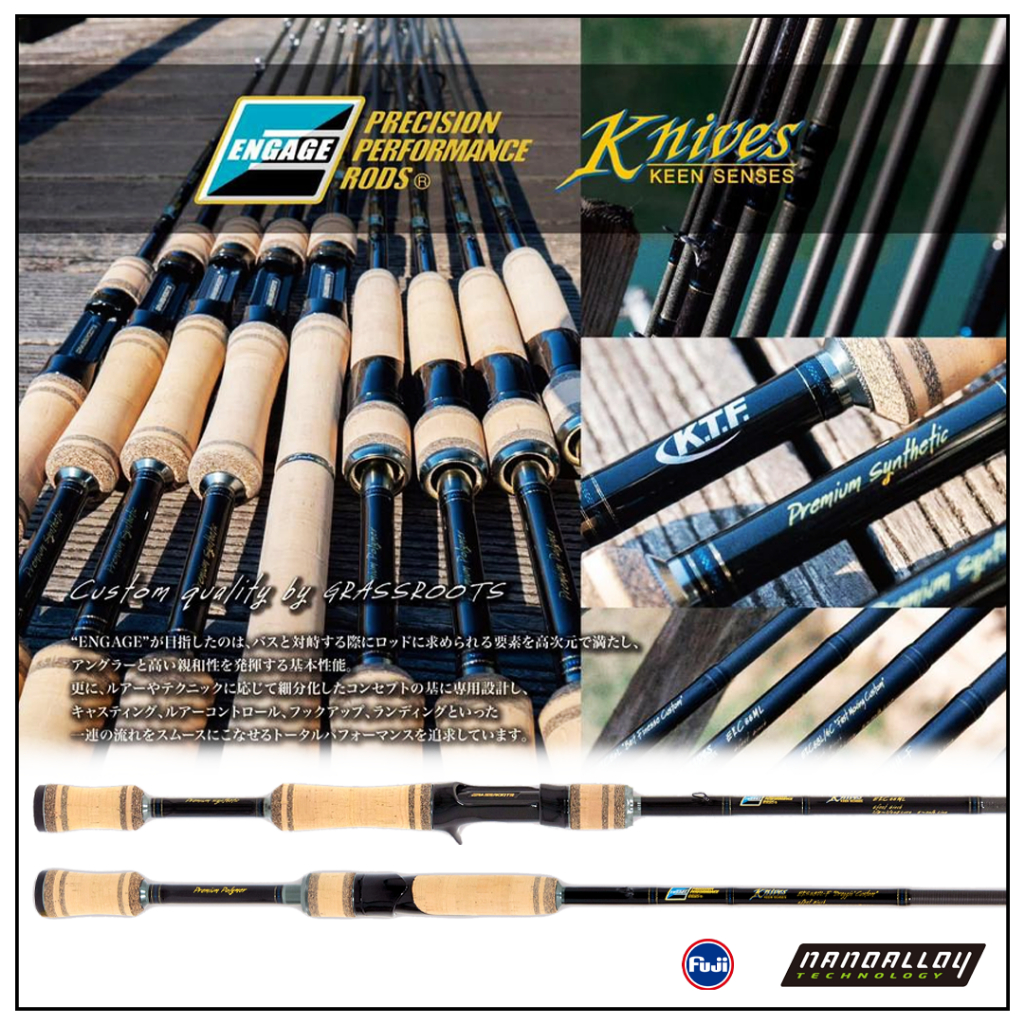 Grassroots - Engage Knives series / The Seven Knives 2026 มีประกัน ออกแบบโดย KTF ของแท้ 100%