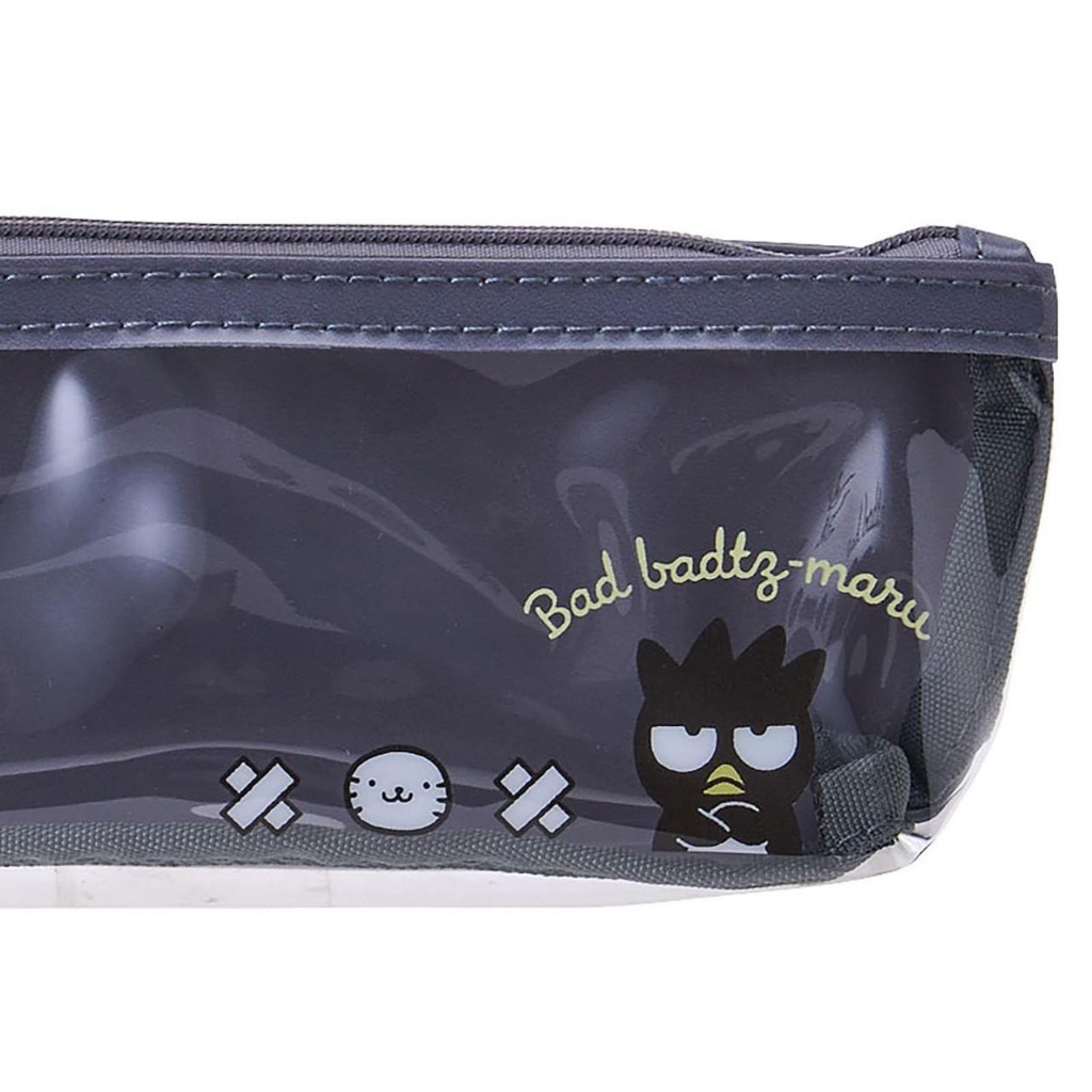 กระเป๋าดินสอ นำเข้าจากญี่ปุ่น ซองซิบสลิม  xo Sanrio Bad Badtz-Maru Slim Pen Case Size is approx. 20.5 x 8.6 x 3.0cm