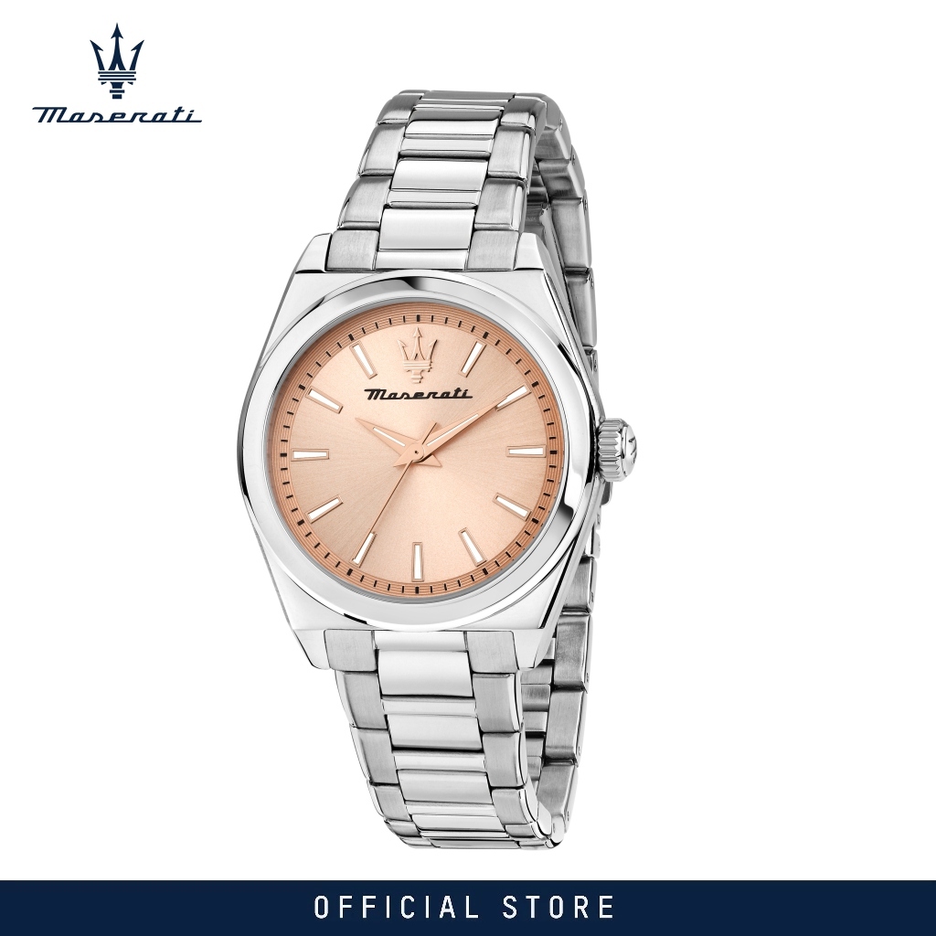 【2 Years Warranty】MASERATI Velocita' 35mm Women's Quartz Watch R8853152505 Japan Movement