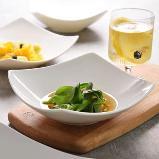 【พร้อมส่ง】ชามเซรามิก ถ้วยเซรามิก ชามสลัด ชามบะหมี่ ขนาด 7 นิ…