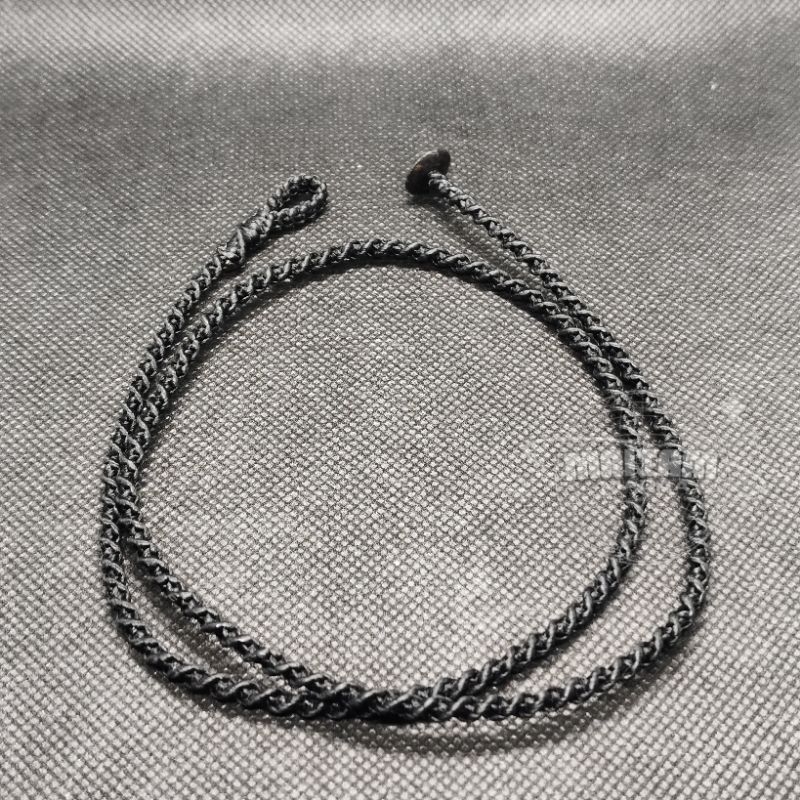 สร้อยถักเชือกเทียน สร้อยพระเชือกเทียน ลายเกลียว