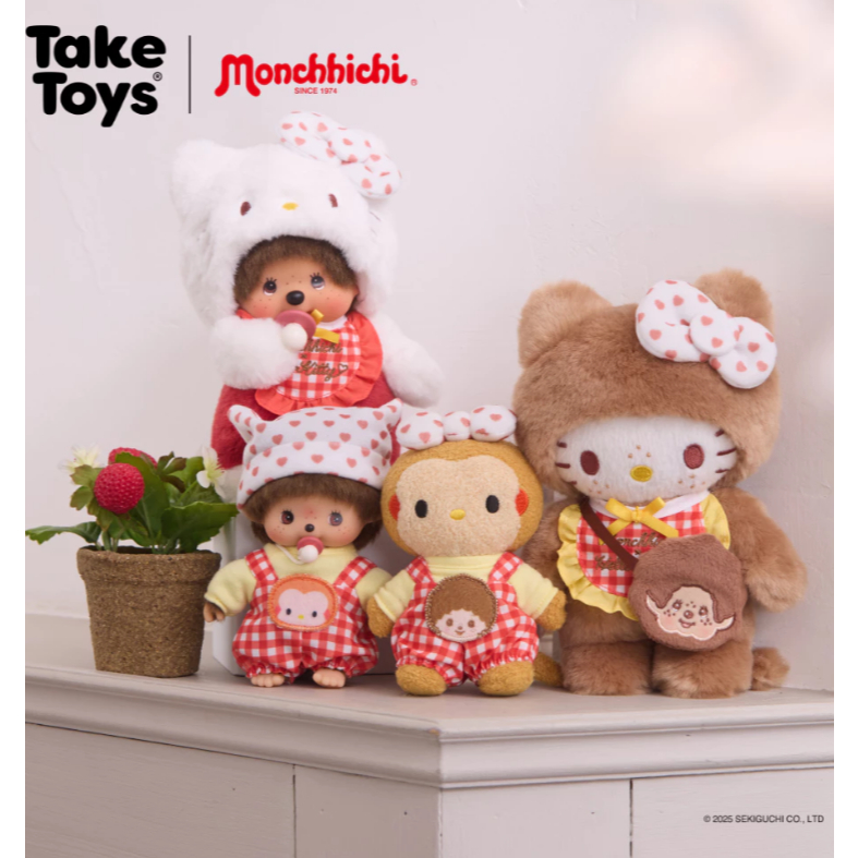 Hello Kitty X Monchhichi