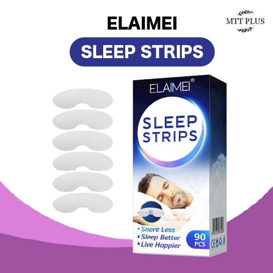 ELAIMEI Sleep Strips — หลับสนิท หายใจสะดวก ตื่นมาสดชื่นกว่าเดิม!
