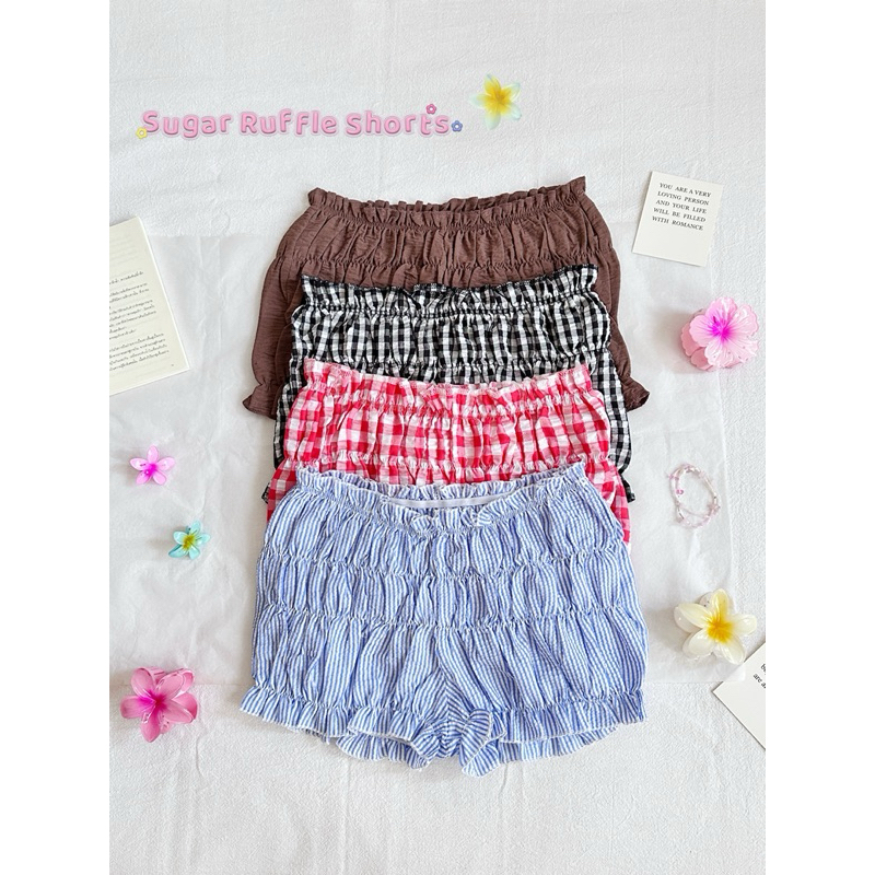 ST1107 Sugar Ruffle Shorts 🍒