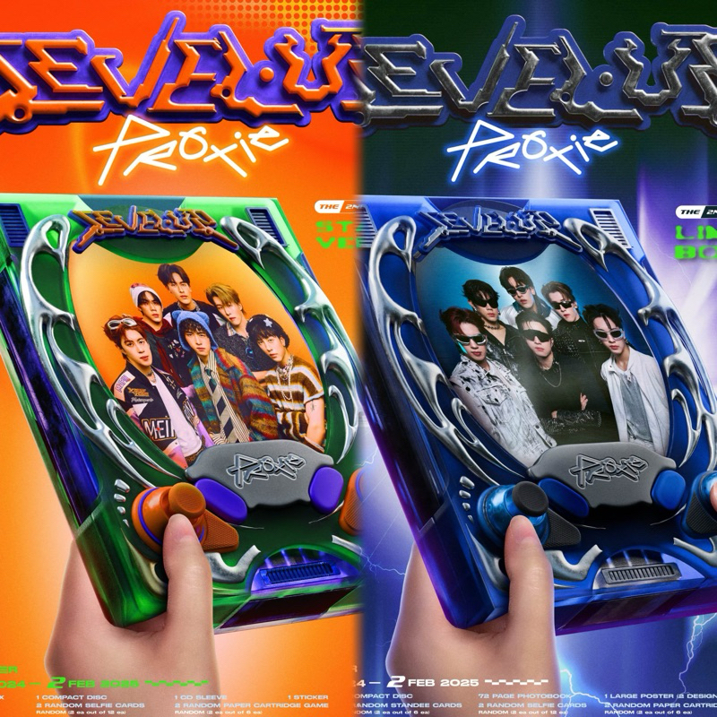 พร้อมส่ง!!! ไม่แกะ อัลบั้ม PROXIE The 2nd Album 'Level Up' - Standard Version พ้อกสี