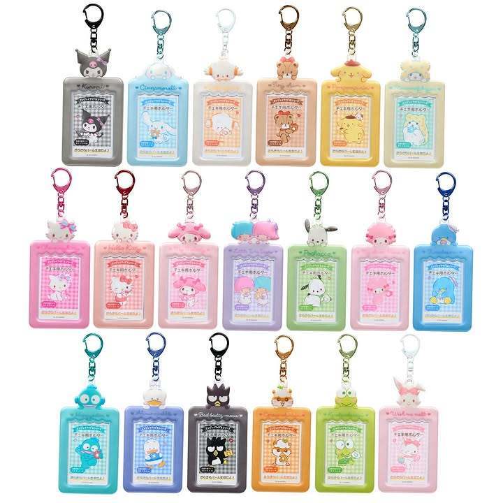 พวงห้อย การ์ด sanrio Hello Kitty / My Melody / Kuromi / Cinnamonroll badz Keropi Peckle