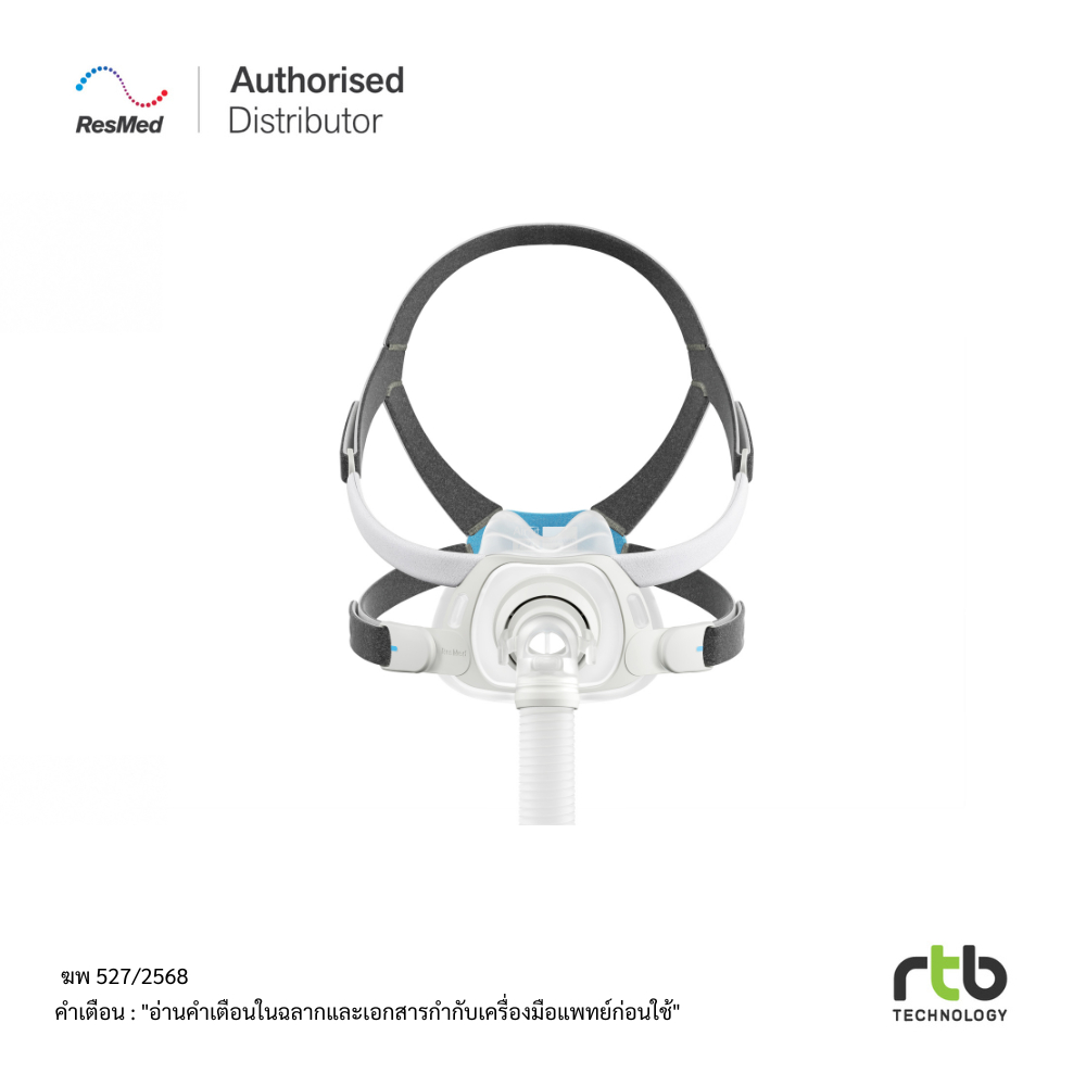 ResMed หน้ากากครอบจมูกแบบเต็มหน้า CPAP Mask รุ่น AirFit F40