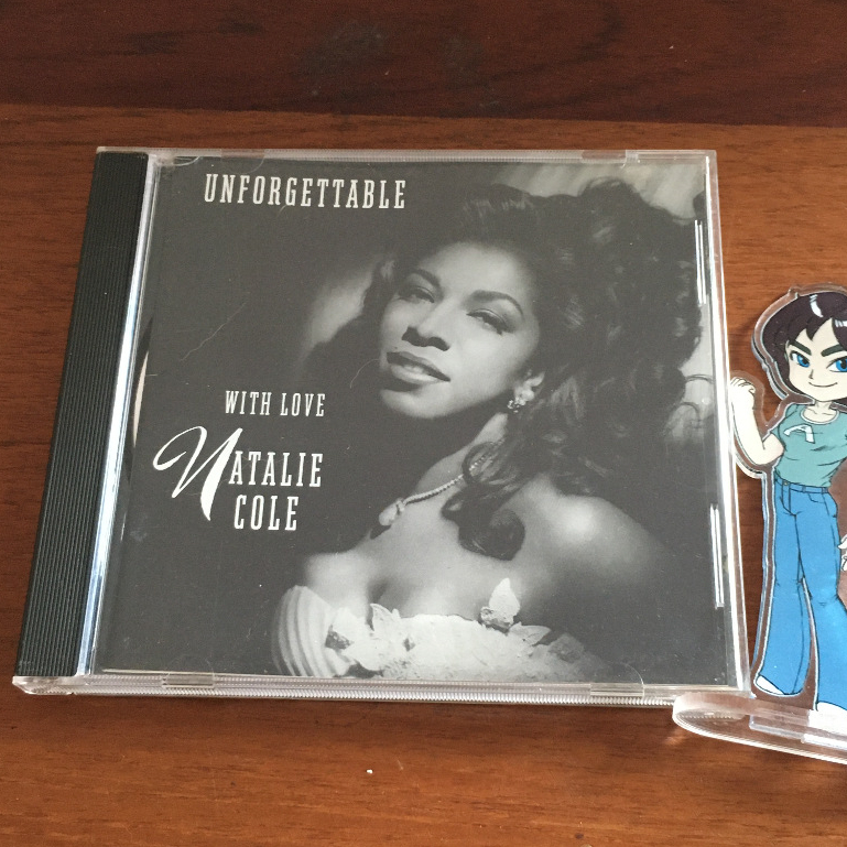 (มือสอง) CD Music Natalie Cole album Unforgettable With Love (1991) แผ่นแท้