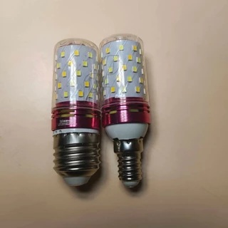 หลอดไฟข้าวโพด LED ขั้วE27 ขั้วE14 12W ประหยัดไฟ สีขาว สีวอร์ม สี4000K 3สี เม็ดLED60ดวง