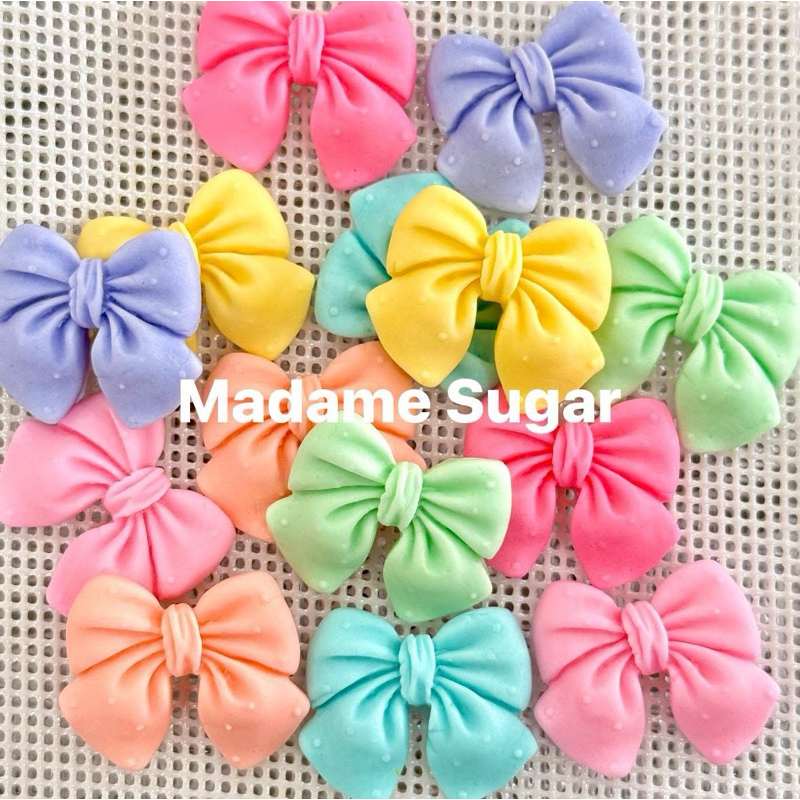 Madame Sugar : น้ำตาลกัมเพส “โบว์3cm.”