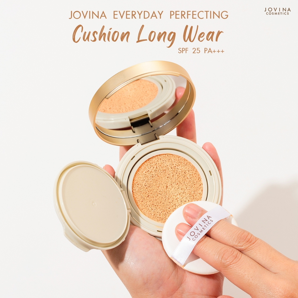 Jovina Set  Everyday คุชชั่น พร้อม แปรงลงรองพื้น