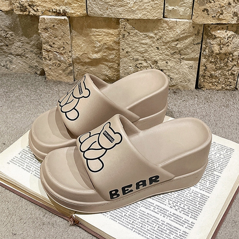 Kicks  คอลเลคชั่นใหม่พร้อมส่ง รองเท้าแตะเสริมส้นแฟชั่น งานสวย มาพร้อมความสูง 6.5 cm ดีเทลงานรองเท้าบอกเลยว่าน่ารักฉ่ำ รูปที่ 7