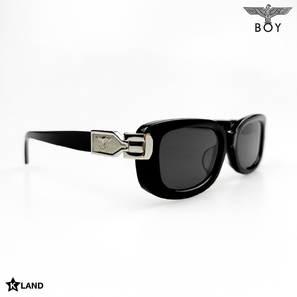 Boy London نظارة شمسية — أسود — صورة 3