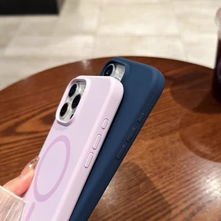 พร้อมส่ง เคสกำมะยี่ โลโก้ รุ่นไอโฟน 11 12 13 case logo for iPhone 7 7plus Xs Xr 13promax 14promax 15 15pro 15promax 16