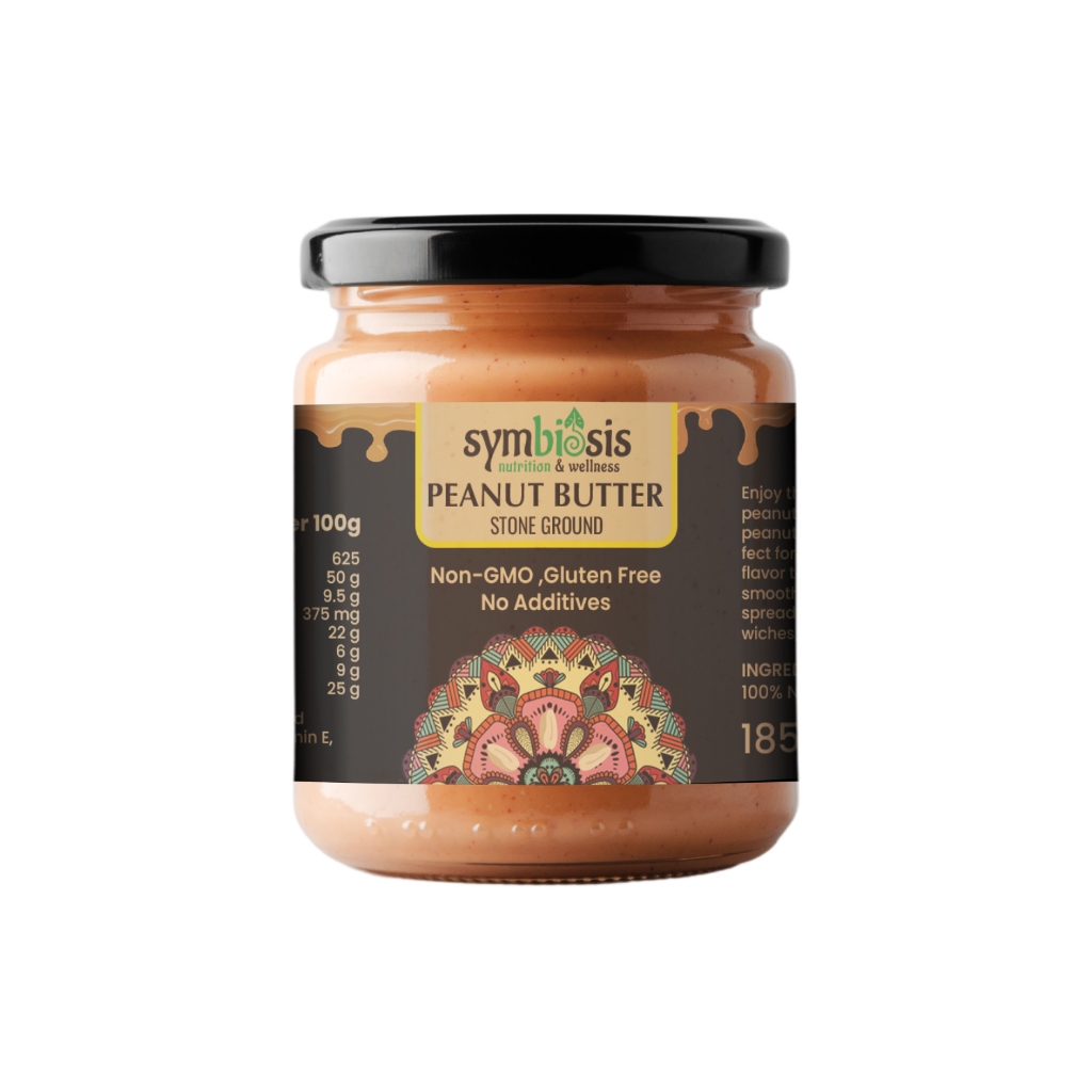 SYM l Peanut Butter ซอสครีมเนยถั่ว (185g/500g) l Symbiosis l Spreads