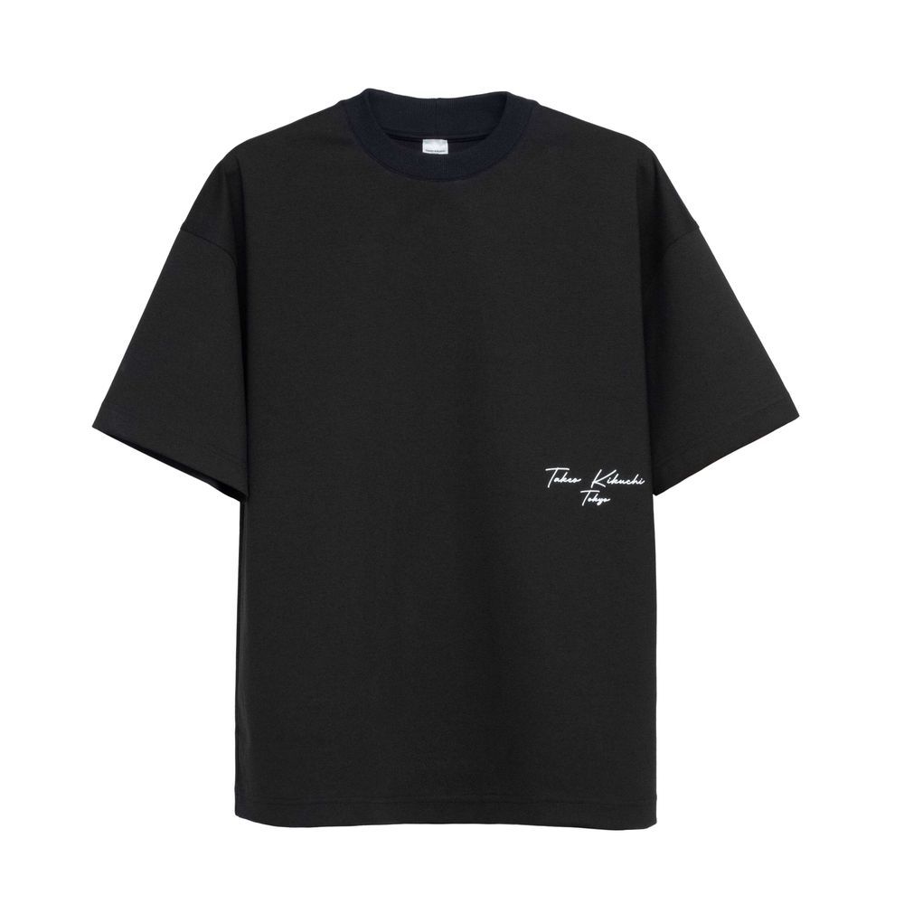 TAKEO KIKUCHI เสื้อยืด UV-CUT HANDWRITING LOGO T-SHIRT