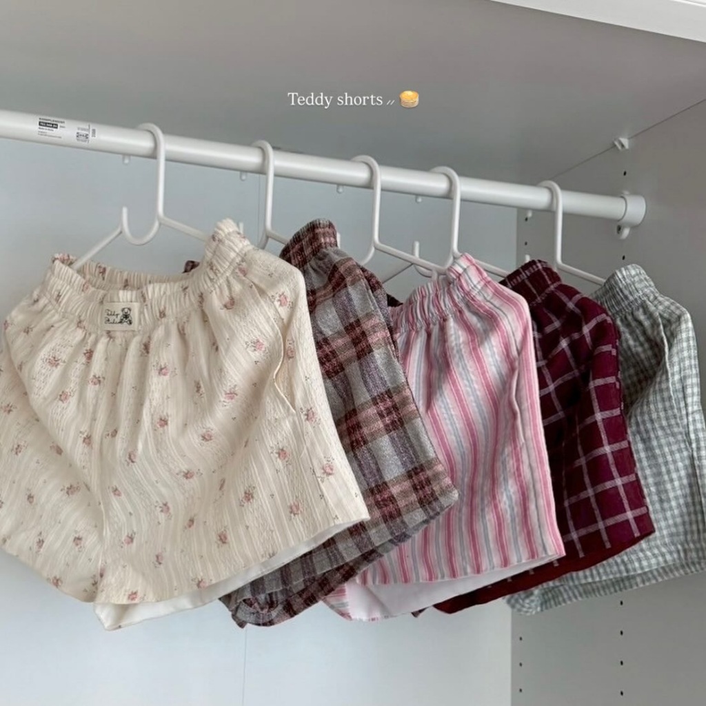(เก็บโค้ดลดเพิ่ม15-30%) Teddy Comfy Shorts - กางเกงขาสั้น