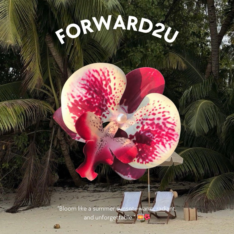 Flora Hair Clip | Forward2u🌺🌨️ กิ๊บดอกไม้ Hibiscus hair clip✨