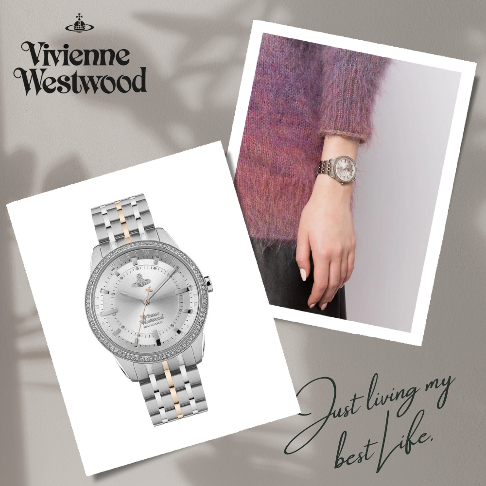 (พร้อมส่ง)นาฬิกา Vivienne Westwood East End Ladies Watch 37mm Ladies Watch [ของเเท้ 100%]ถามก่อนสั่ง