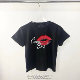 (Zanvis tee)เสื้อครอปเข้ารูป Baby tee 5 size ทรงสวย เก็บทรงดูผอมผ้าคอตตอลยูนิ สกรีนลายเนื้อนุ่ม ใส่สบาย ยืดได้เยอะ