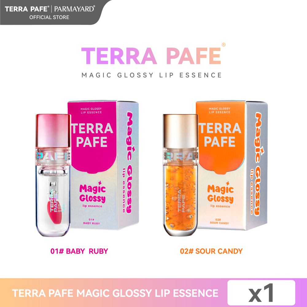 [1ชิ้น] Terra Pafe Magic Glossy Lip Essence - เมจิก กลอสซี่ ลิปเอสเซนส์บำรุงริมฝีปาก 2.5 ml.