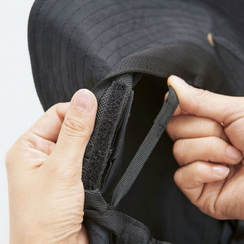 หมวกกันแดด safari hat อัตราการตัดUV 99% พับเก็บได้ง่าย มีสายรัดคาง - รูปที่ 4