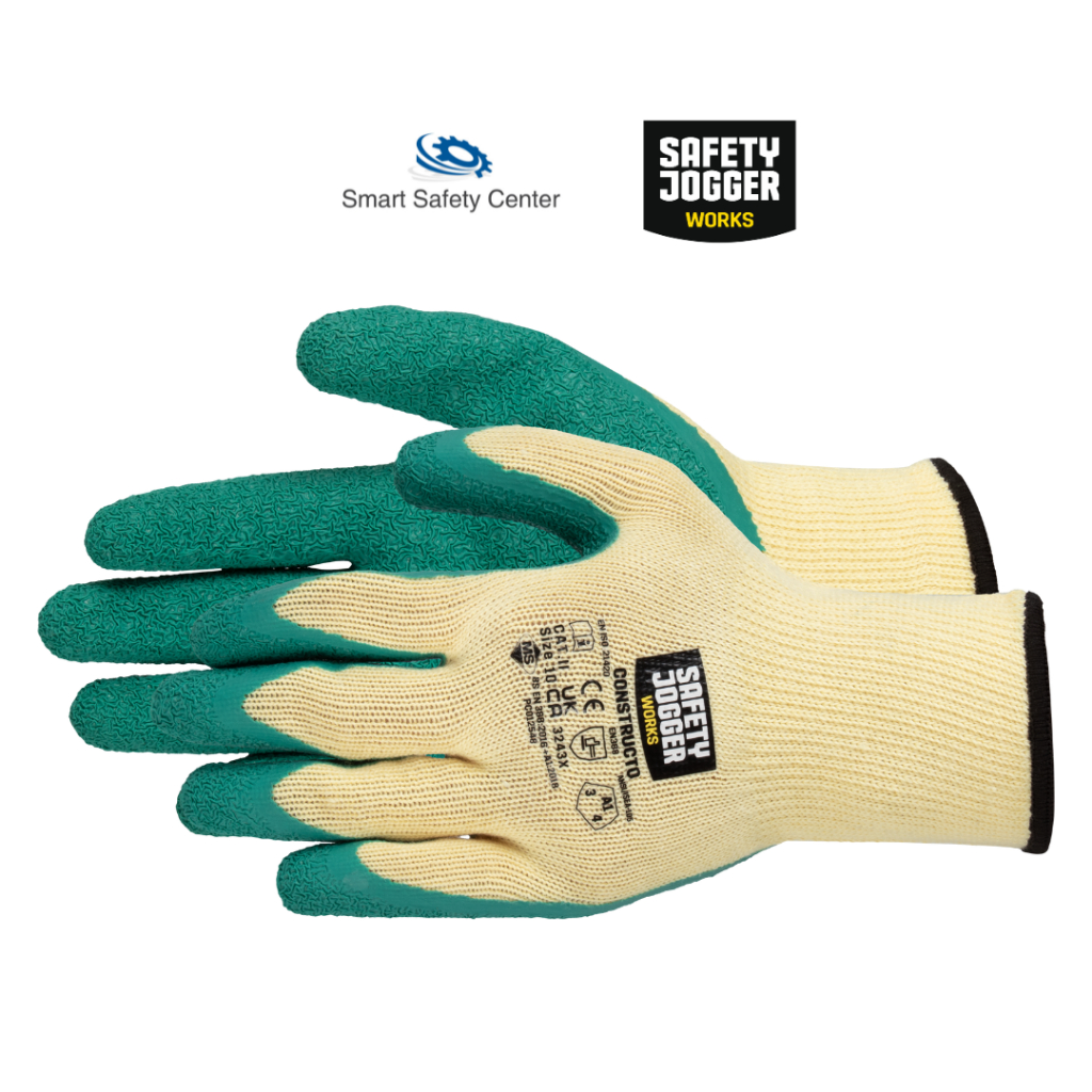 [ลิขสิพธิ์แท้] ถุงมือกันบาด Safety Jogger รุ่น Constructo