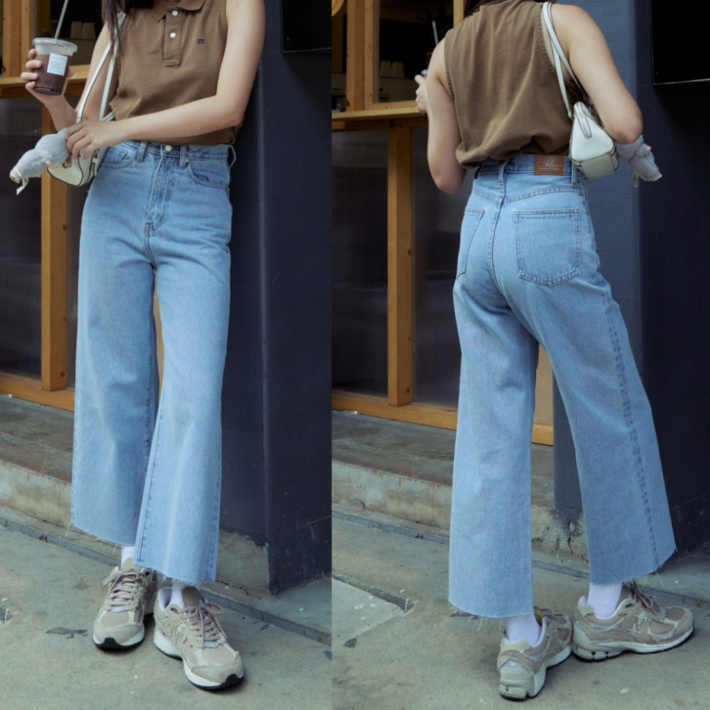 สินค้าพร้อมส่ง Bigday01 jeans (light blue)