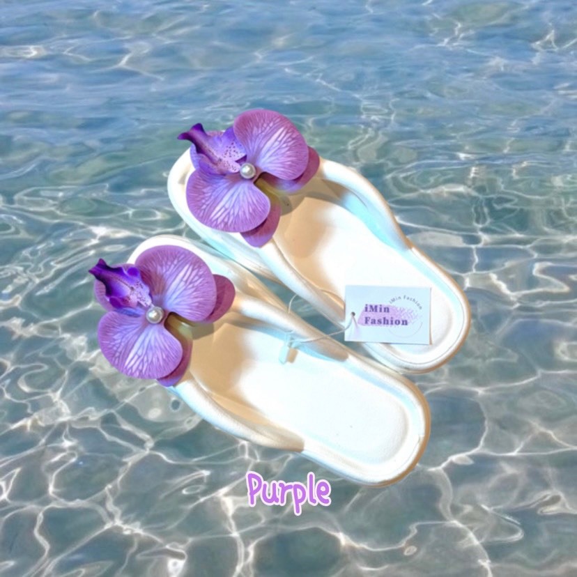 รองเท้าแตะดอกกล้วยไม้ ORCHID SHOE