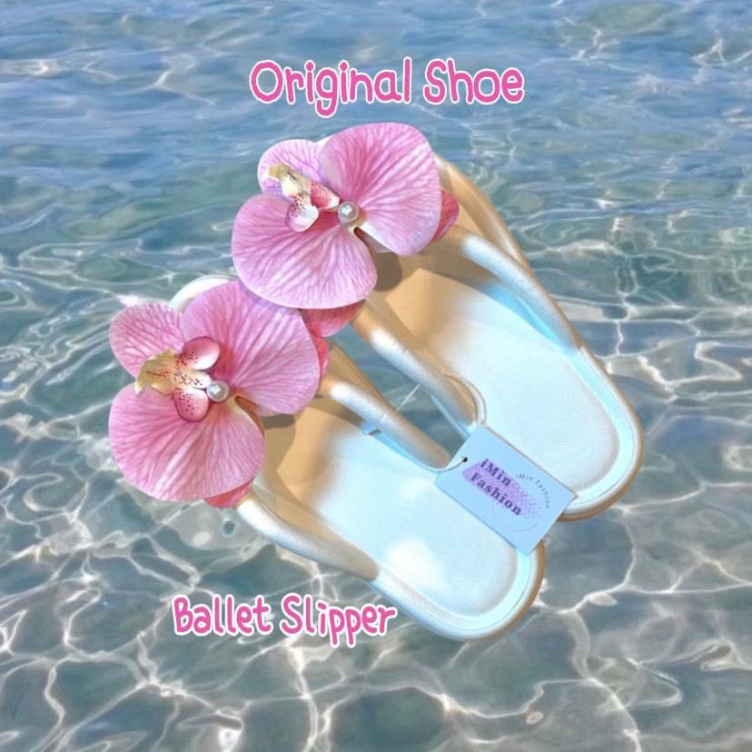 รองเท้าแตะดอกกล้วยไม้ ORCHID SHOE