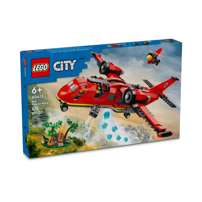LEGO® City Fire Rescue Plane 60413