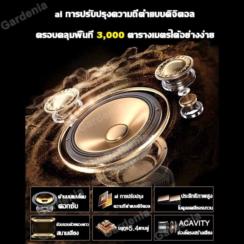 🎶140w ระดับเสียงสูงสุดๆ💥ลําโพงบลูทูธเบสหนัก ลําโพงบลูทูธ ลําโพง ลำโพงขนาดใหญ่ขนาด8นิ้ว2ตัว แบตเตอรี่ขนาดใหญ่ 2400MAH