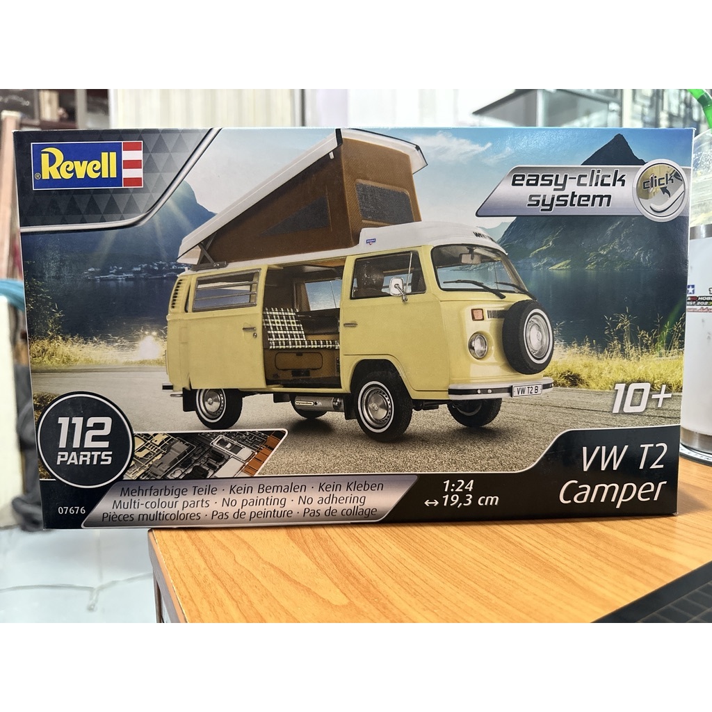 Revell VW T2 Camper 1/24 รถบ้านวินเทสสวยๆครับ