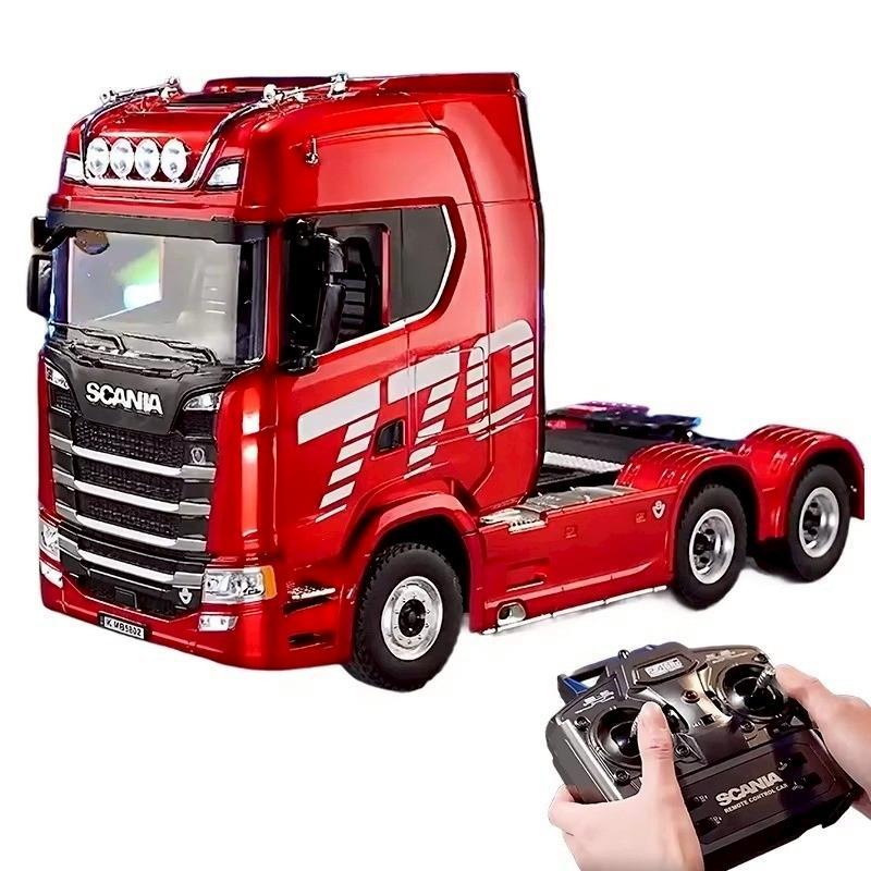 รถพ่วง รถหัวลากบังคับ Huina 1501 1:18 Tractor Truck Scania 770S 2.4Ghz