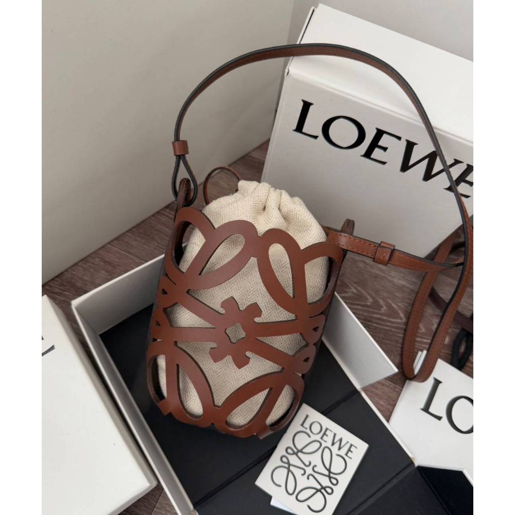 Loewe anagram phone bag